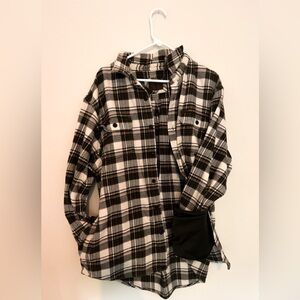 Authentic ORVIS Plaid Button-Up Shirt